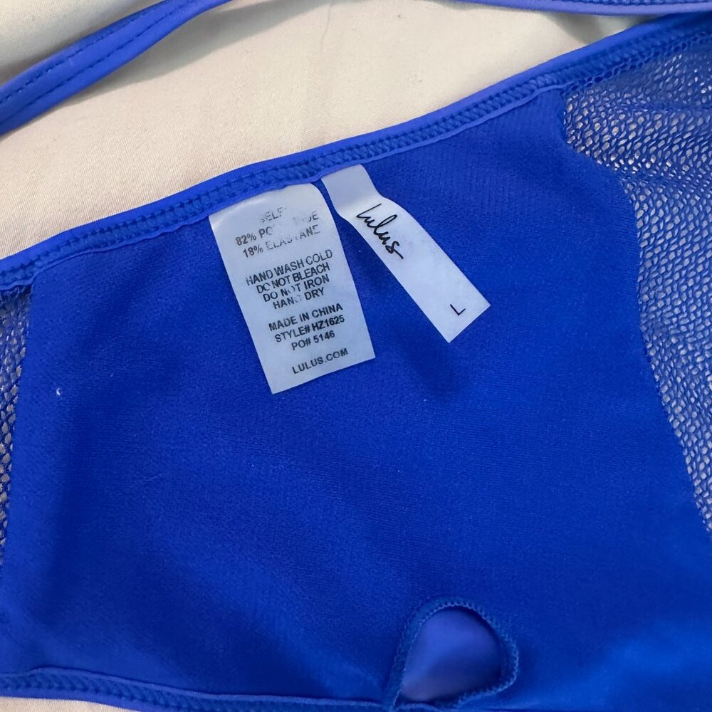 Lulus blue bikini set - Picture 9 of 9